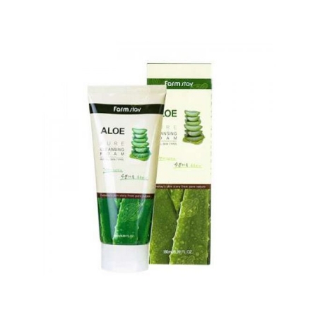 farmstay aloe pure cleansing foam