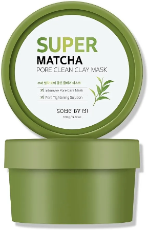 صورة ماسك كلاري سوم باي مي - احصل على بشرة نضرة وخالية من الشوائب مع Super Matcha Pore Clean Clay Mask!