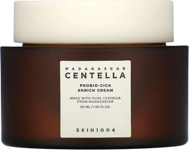 صورة كريم سنتيلا SKIN1004: احصل على بشرة صحية ومشرقة مع MADAGASCAR CENTELLA PROBIO-CICA ENRICH CREAM 50ML