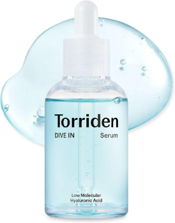 صورة سيرم Torriden Dive-In Low Molecule Hyaluronic Acid Serum: احصلي على بشرة ناعمة ومشرقة مع قوة الترطيب العميق!