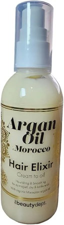 Capilaire Elixir with Moroccan Argan Oil Organic Nourishes, Smooths and Repairs Damaged Hair 100ml