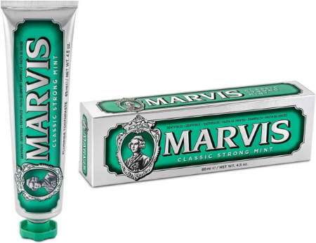 Picture of Marvis Strong Mint Toothpaste - Refreshing Flavor - 75ml