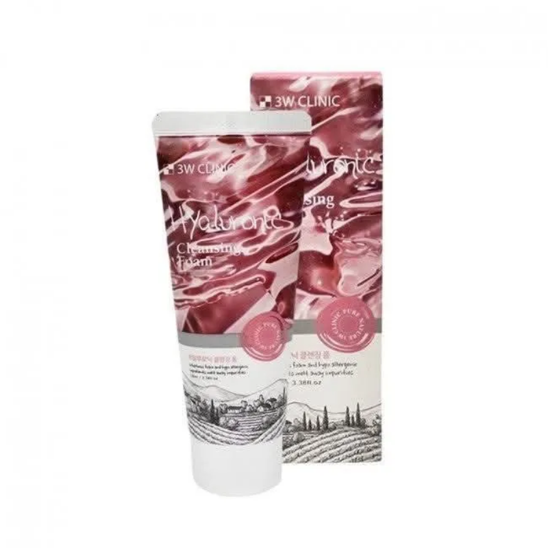 3w clinic hyaluronic cleansing foam 100ml
