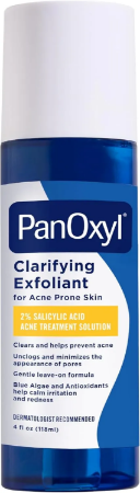 PanOxyl Clarifying Exfoliant with 2% Salicylic Acid - 4 fl oz