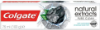 Picture of colgate natural extractes pure clean with activated charcoal and mint 100 g