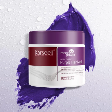 Karseell Maca Essence Purple Hair Mask 500 ml