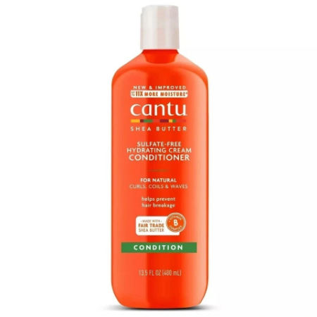 Cantu Shea Butter Sulfate Free Natural Hair Hydrating Cream Conditioner 13.5