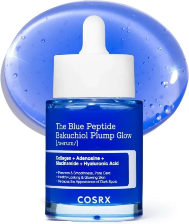 سيرم كورزكس جلو ذا بلو بيبتيد باكوتشيول - COSRX The Blue Peptide Bakuchiol Plump Glow