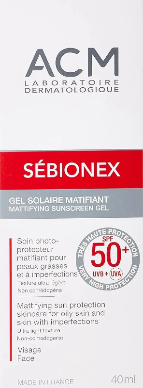 ACM Sebionex Gel SPF 50+ Sun Protection for Oily and Combination Skin